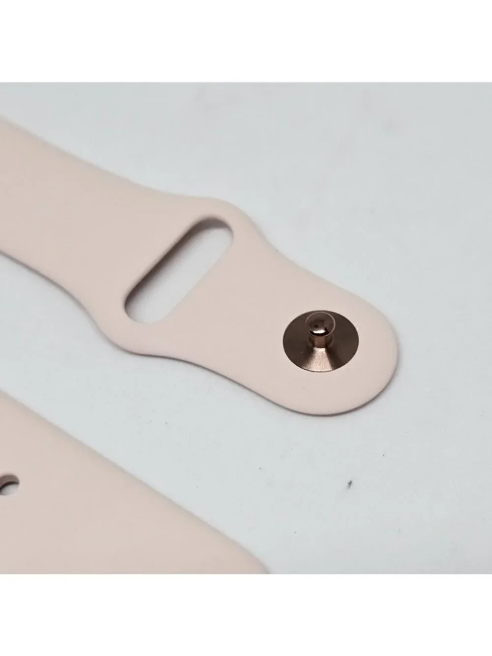 Silicone Band for 40 mm Apple Watch Pink Blush Sport Band S/M M/L